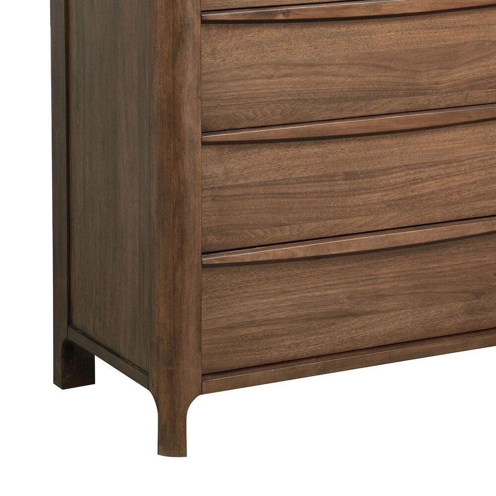 37B Maderia 8 Drawer Dresser and Mirror in Walnut, , large