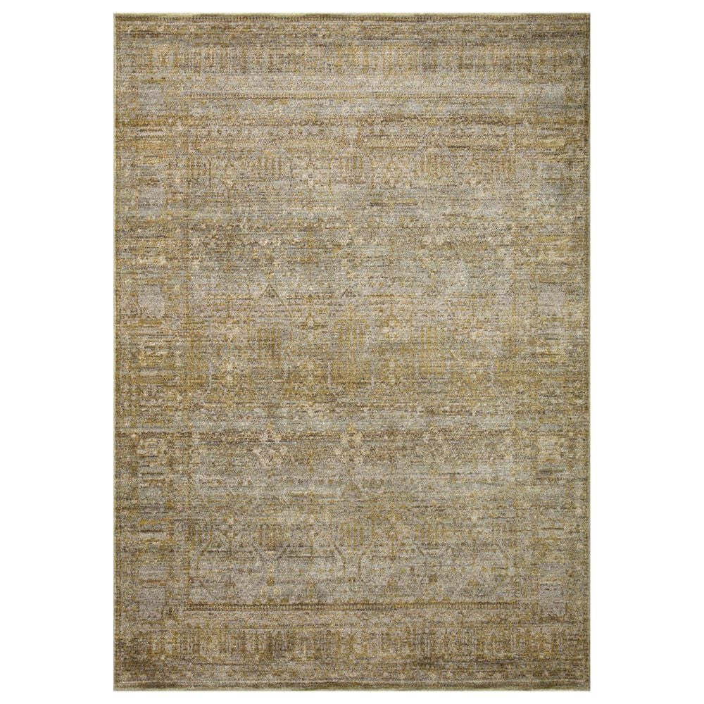 Loloi Bradbury 7"10" x 10" Dove and Gold Area Rug, , large