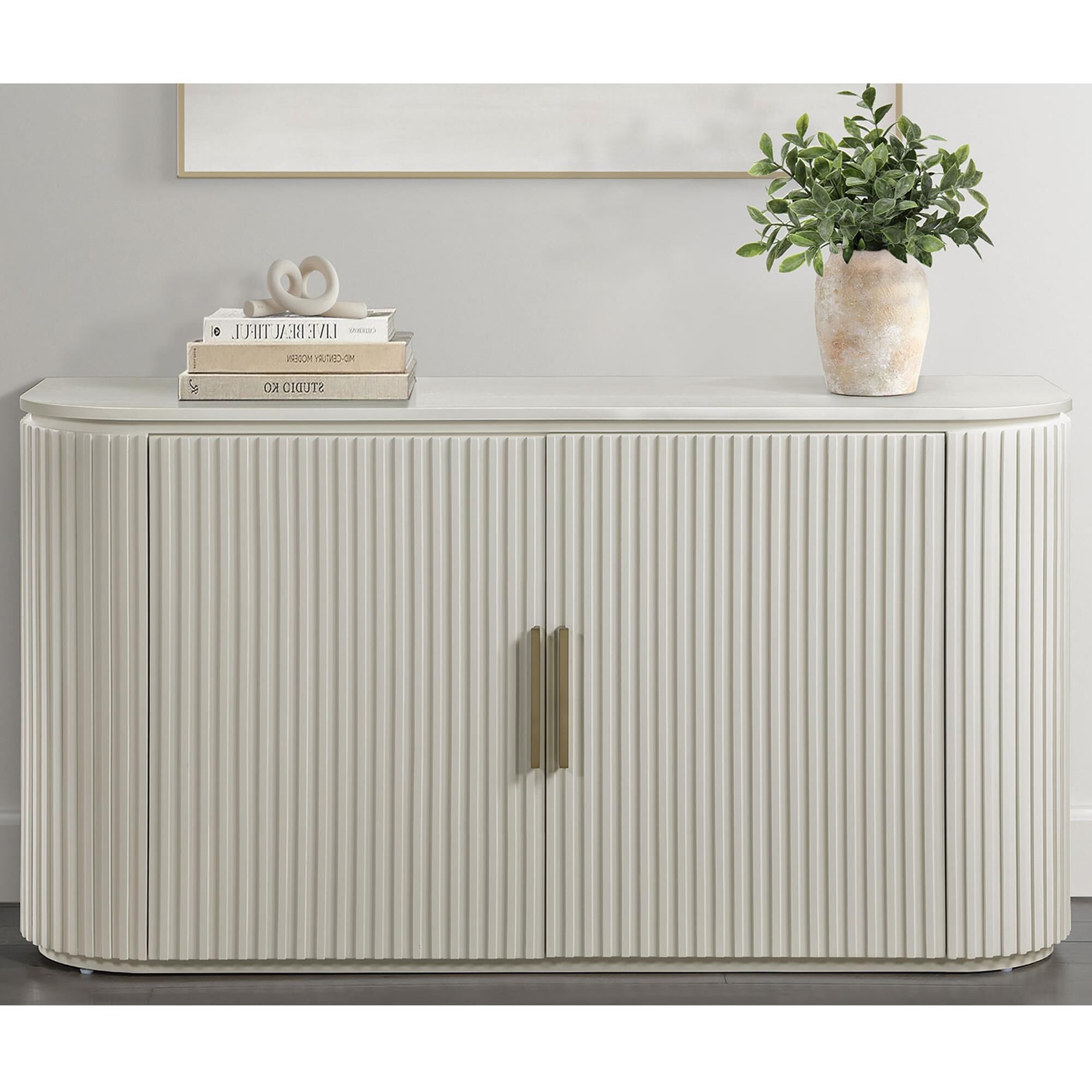 Crystal City Colvin 2-Door Server in Ivory