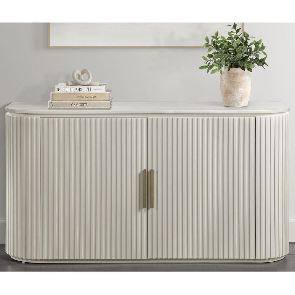 Steve Silver Colvin 2-Door Server in Ivory, , large