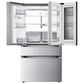 LG 28.6 Cu. Ft 4-Door French Door Refrigerator with Mirror Instaview in PrintProof Stainless Steel, , large