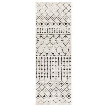 Surya Lavadora 2"7" x 7"3" Black, Gray, Light Beige and Cream Runner, , large