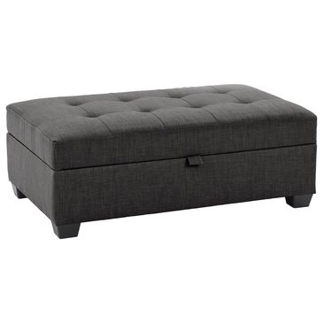 CorLiving Antonio Storage Ottoman in Gray, , large