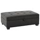 CorLiving Antonio Storage Ottoman in Gray, , large