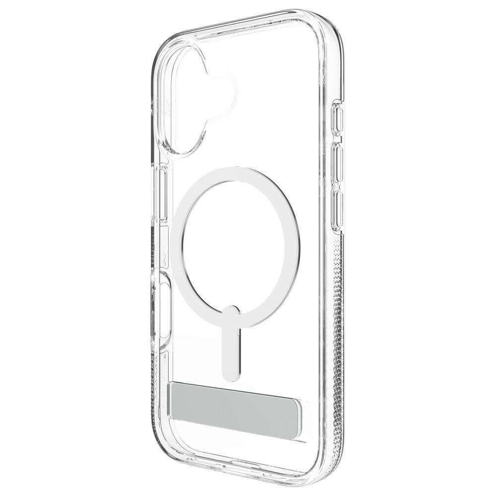 Zagg Crystal Palace Snap Case with Kickstand for Apple iPhone 17 in Clear, , large