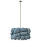 Jamie Young Elmont 6-Light Large Chandelier in Blue, , large