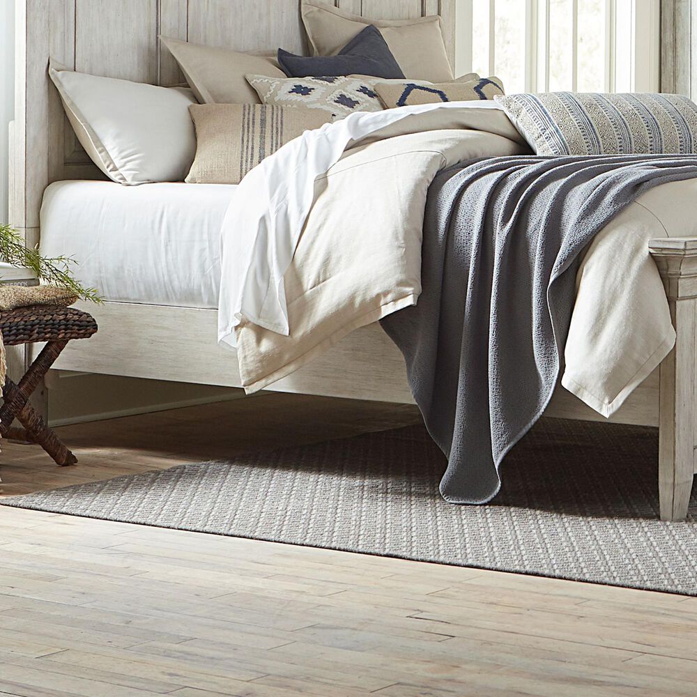 Belle Furnishings Heartland King Panel Bed in Antique White, , large