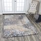 RIZZY Gossamer Dark Gray 9"x12" Area Rug, , large