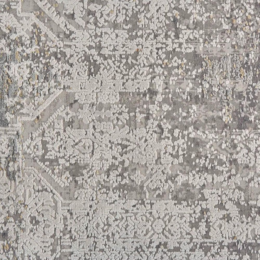 Feizy Cadiz 12&#39; x 18&#39; Light Gray and Ivory Area Rug, , large