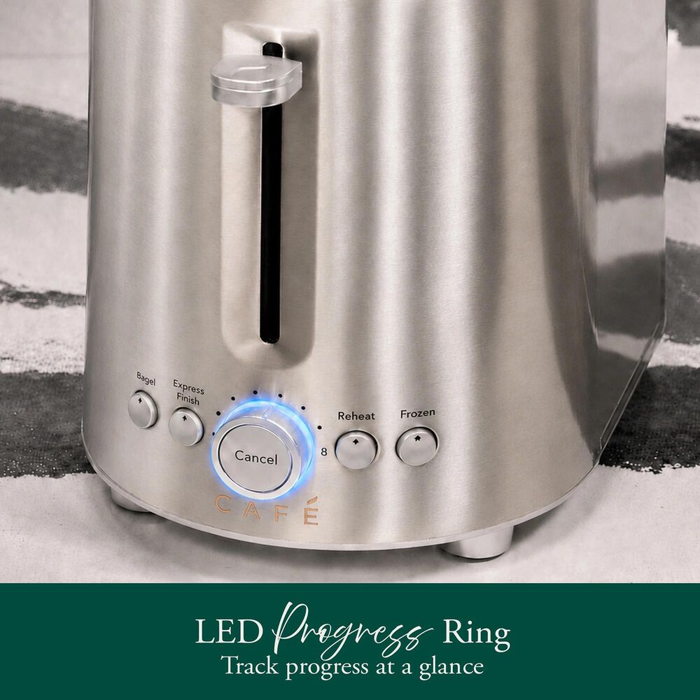 Cafe 2-Slice Express Toaster in Stainless Steel, , large
