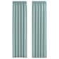 Royal Court Water"s Edge 84" x 41" Window Panel Pair in Aqua, , large