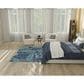 Nourison Garden Oasis GOA02 Navy 5" x 7" Indoor/Outdoor Area Rug, , large