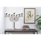 Maple and Jade 7-Light Vintage Scrolled Candelabra in Light Brown, , large