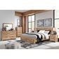 Ashley Hyanna 2-Drawer Nightstand in Golden Rustic, , large