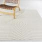Balta Rugs Caserio 6"7" x 9" Cream Area Rug, , large