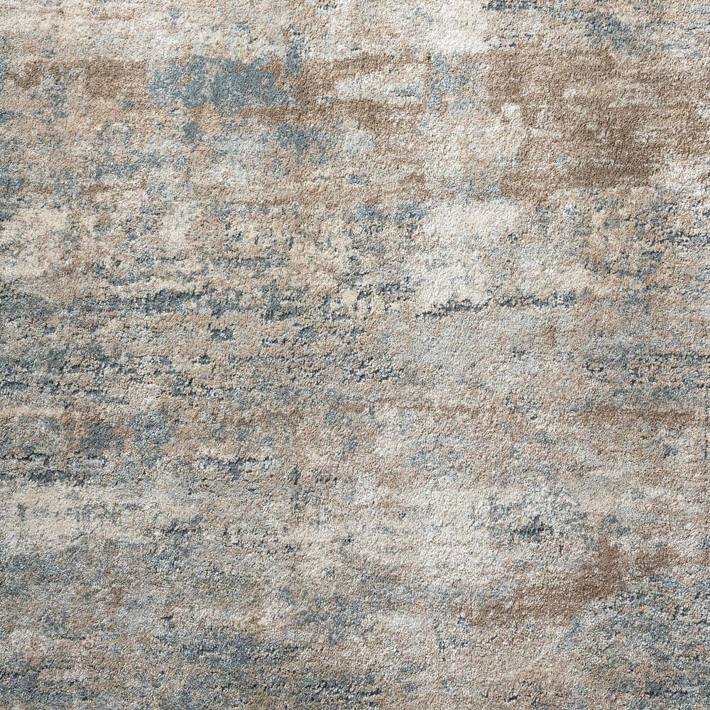 Surya Avellino 2&#39; x 2&#39;11&quot; Tan, Light Beige, Light Gray, Gray, Deep Teal, Olive and Light Olive Area Rug, , large