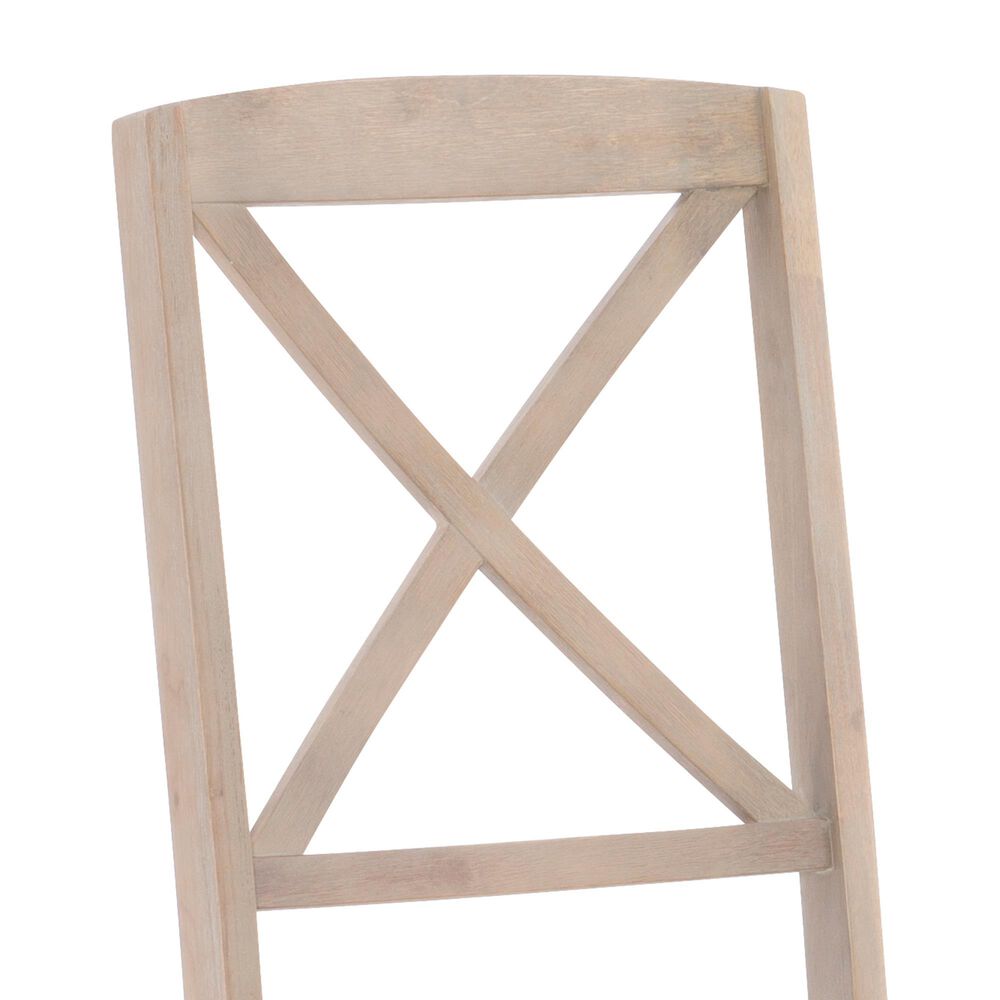 Linon Home Decor Triena X-Back Folding Side Chair in Grey Wash (Set of 2), , large