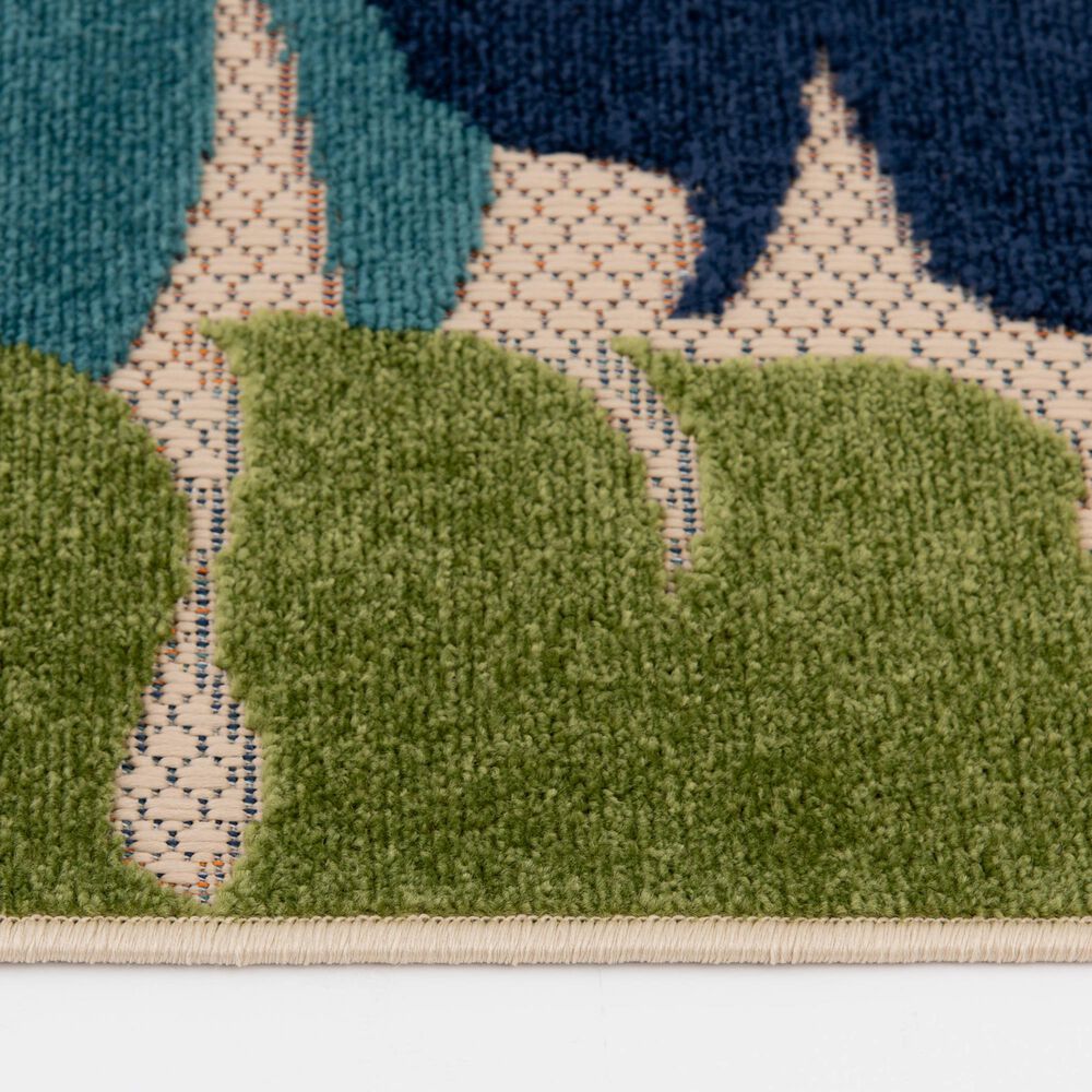 Central Oriental Fontana Hafsa 7&#39;10&quot; x 10&#39;10&quot; Cream and Red Area Rug, , large