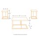 Ashley Airdon 3-Piece Table Set in Bronze, , large