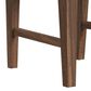 A AMERICA Cortez Dining Table with 1-18" Leaf and 6 Dining Chairs in Saddle Brown, , large