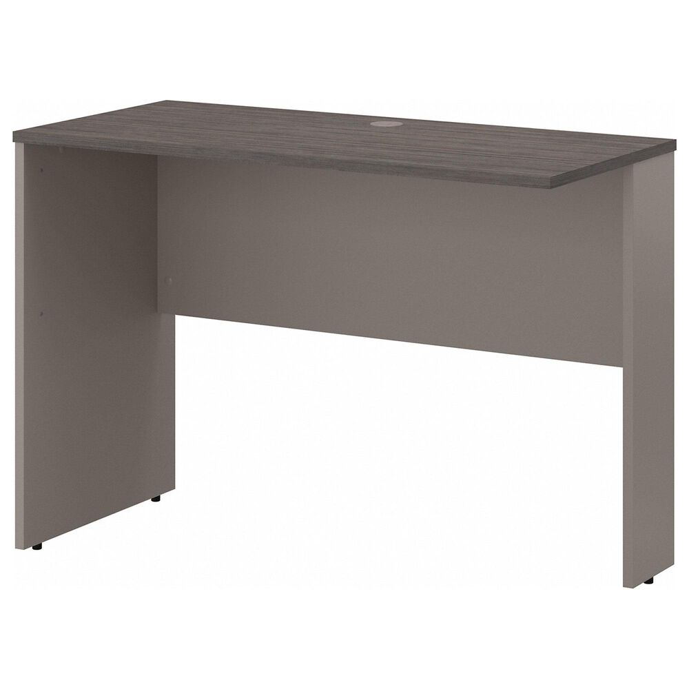 Bush 42" Desk Return/Bridge in Cocoa/Pewter, , large