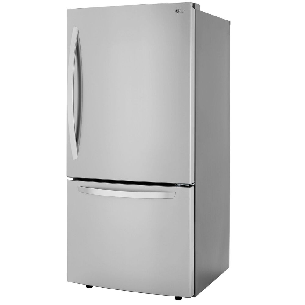 LG 26 Cu. Ft. Bottom-Freezer Refrigerator in Stainless Steel, , large