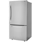 LG 26 Cu. Ft. Bottom-Freezer Refrigerator in Stainless Steel, , large