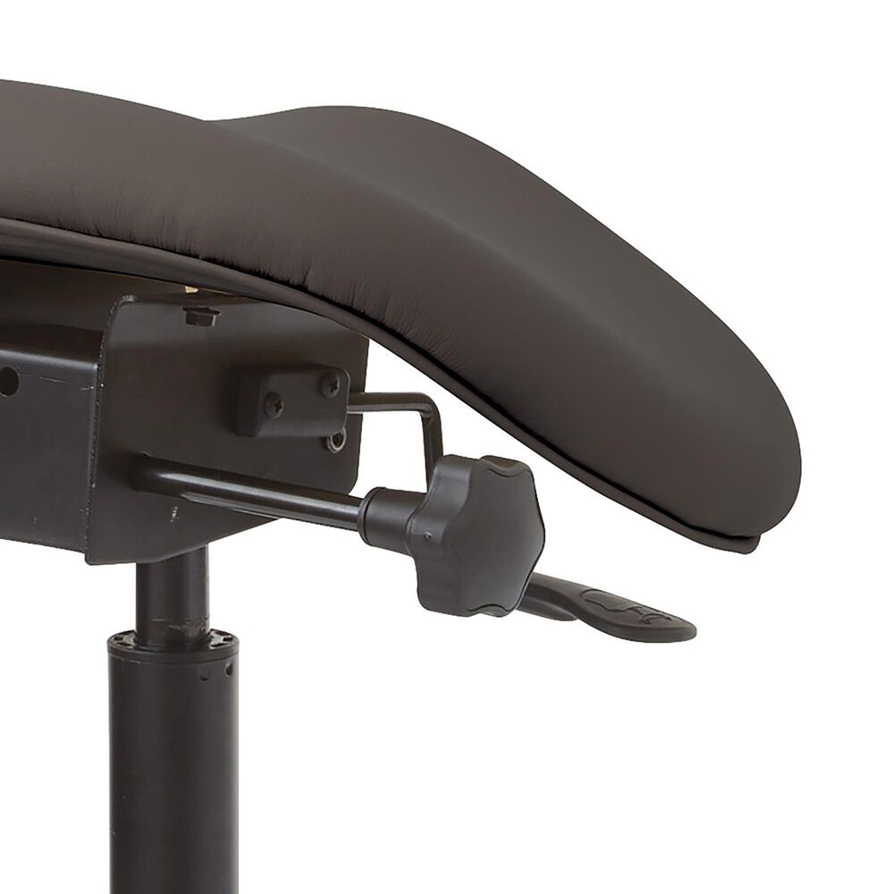 OSP Home Backless Drafting Chair with Foot Ring in Dillon Graphite, , large
