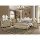 New Heritage Monique 2-Drawer Nightstand with Marble Top in Champagne, , large