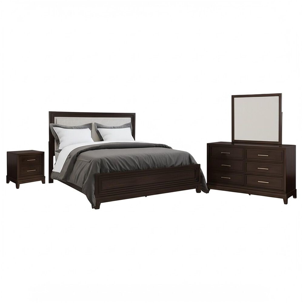 Ashley Neymorton 4-Piece King Bedroom Set in Dark Grayish Brown, , large