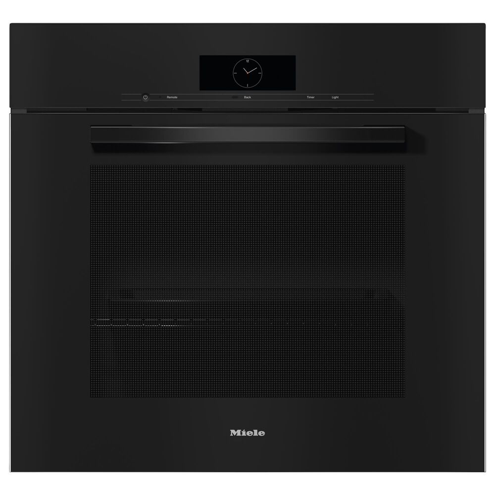 Miele 30" Convection Smart Electric Wall Oven in Obsidian Black, , large