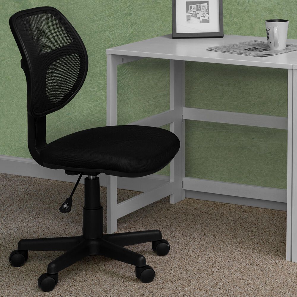 Regency Global Sourcing Carter Swivel Chair in Black, , large