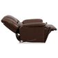 Flexsteel Plush Manual Gliding Recliner in Tavern Brown, , large