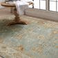 Karastan Adalia 7"8" x 10"3" Blue Area Rug, , large