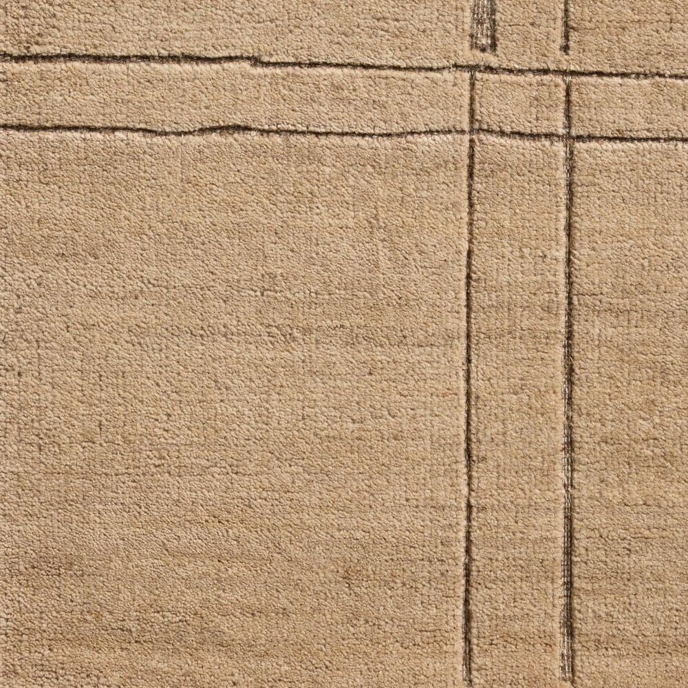 Loloi Beckham Brown and Blush 5'6" x 8'6" Area Rug, , large