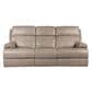 Aurora Furnishings Koa Power Reclining Sofa with Power Headrest in Springfield Taupe, , large