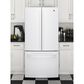GE Appliances 24.8 Cu. Ft. French Door Refrigerator with Internal Water Dispenser in White, , large
