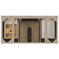 James Martin Vanities Breckenridge 48" Single Vanity in Whitewashed Oak with 3 cm Ethereal Noctis Quartz Top, , large