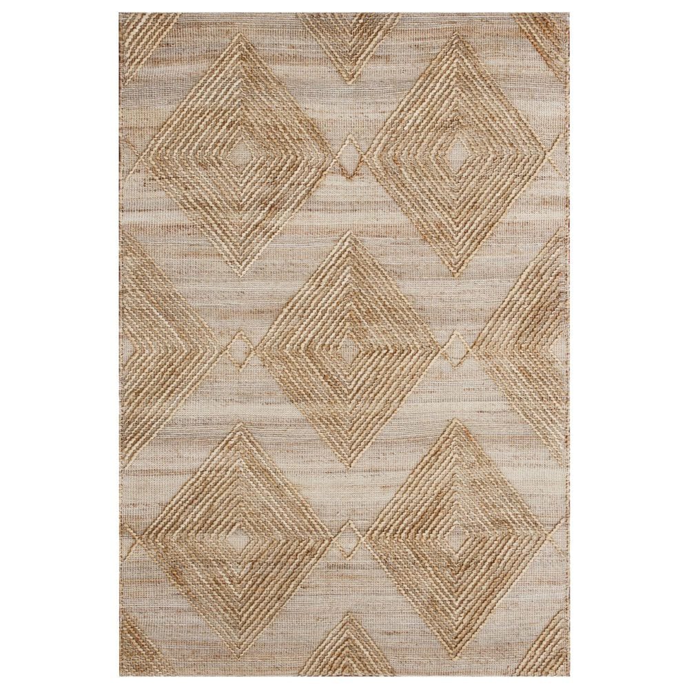 L&R Resources Maples Southwestern 10" x 14" Natural Area Rug, , large