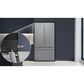 Samsung Bespoke AI 25 Cu. Ft. French Door Refrigerator with Zero Clearance Fit and In-Door Tall Water Dispenser in Fingerprint Resistant Stainless Steel, , large