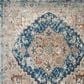 Safavieh Aria 9" x 12" Blue and Beige Area Rug, , large