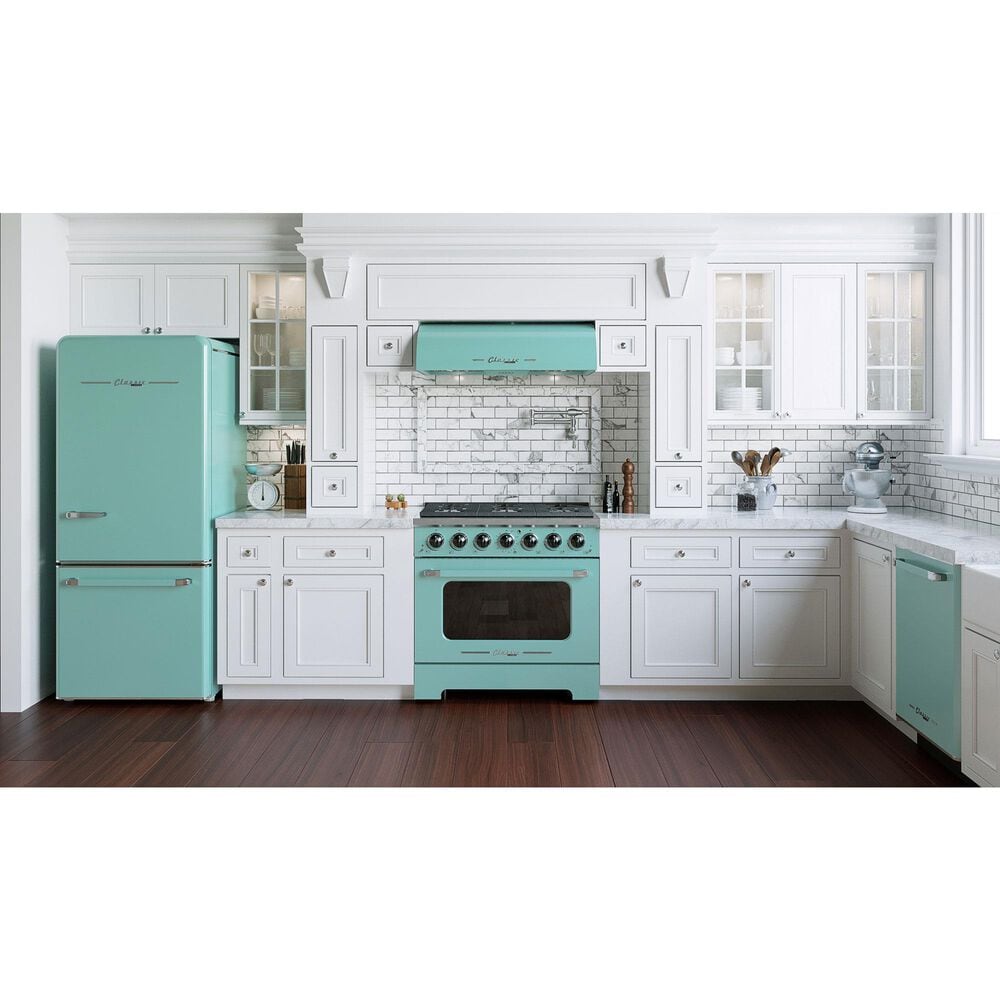 Unique Appliances Classic Retro 36" Under Cabinet Range Hood in Ocean Mist Turquoise, , large