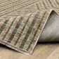 Oriental Weavers Echo ECH01 Beige and Grey 2"3" x 7"6" Runner, , large