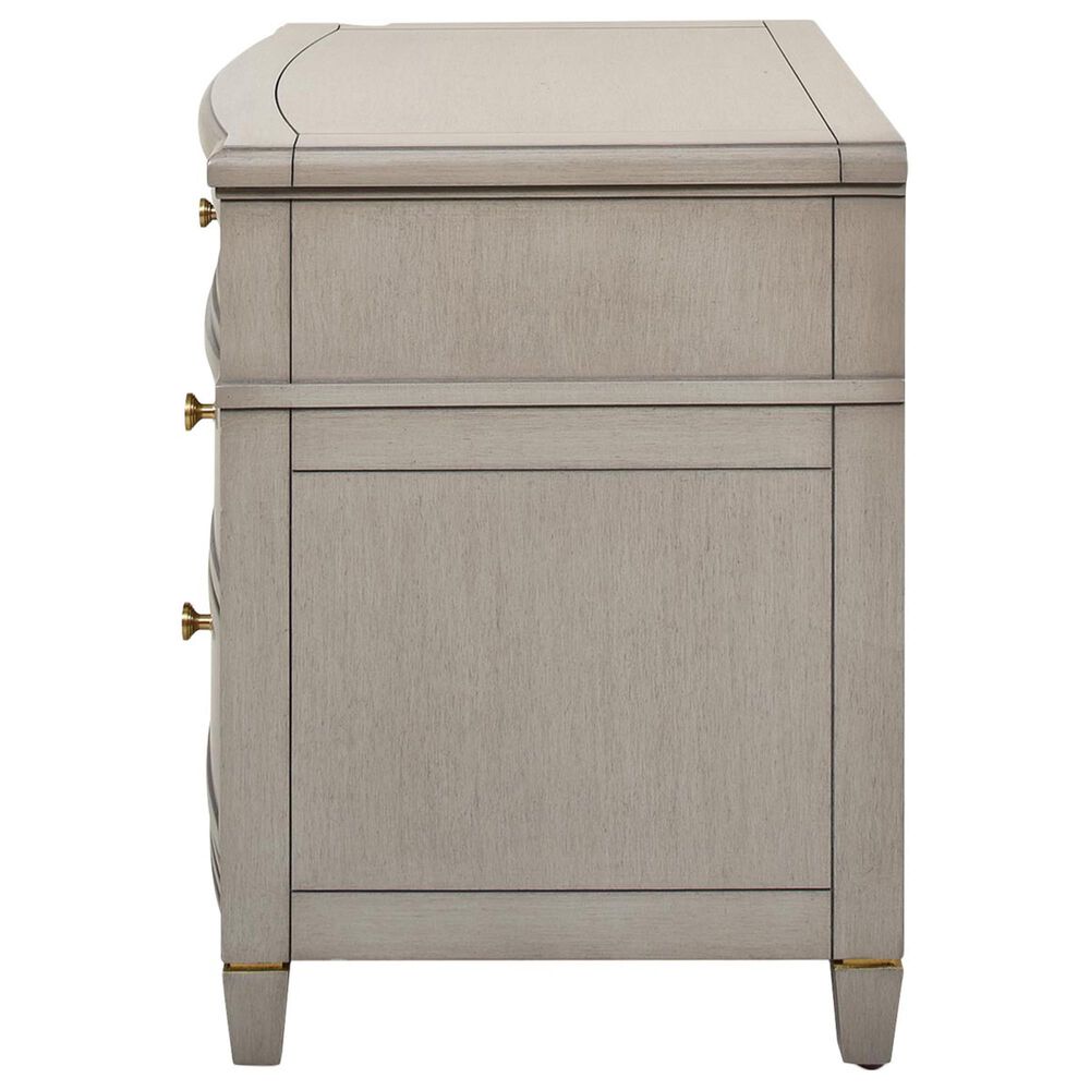 Jennifer Taylor Home Dauphin End Table in Grey Cashmere NFM