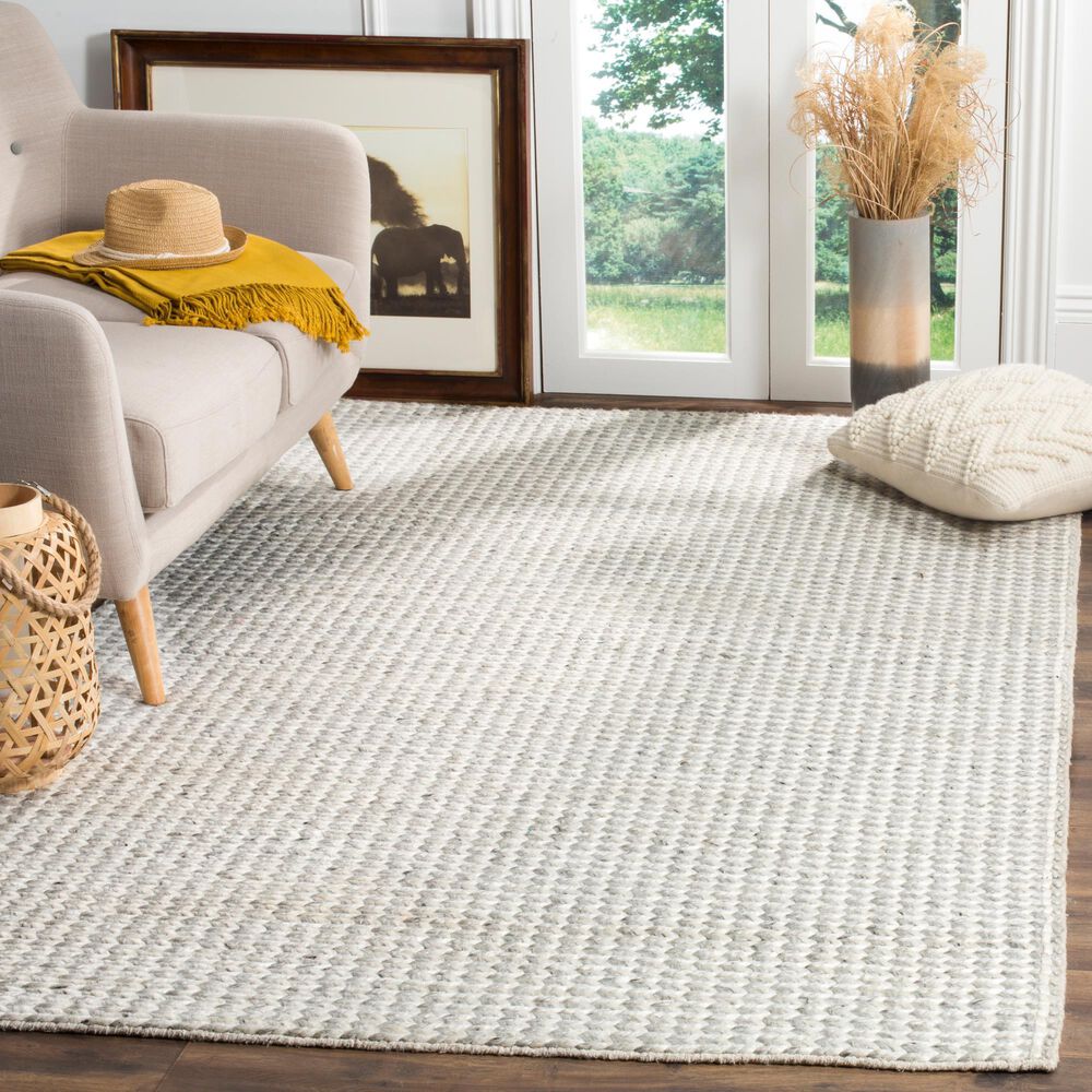 Safavieh Natura 10&#39; x 14&#39; Ivory and Silver Area Rug, , large