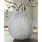 Ashley Shelvie 10.13" Vase in Distressed White, , large