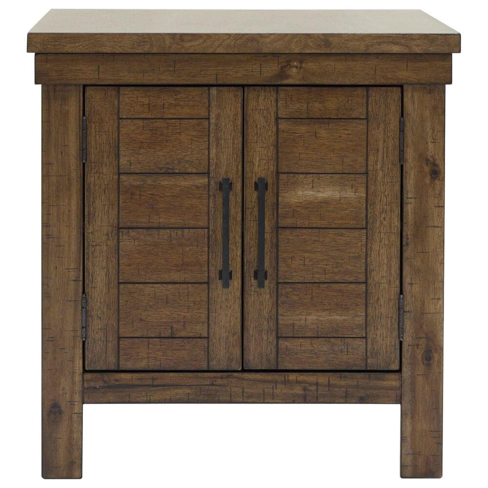 Ashley Moriville End Table in Grayish Brown, , large