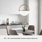 Hunter Wedgefield 4-Light Pendant in Alturas Gold, , large