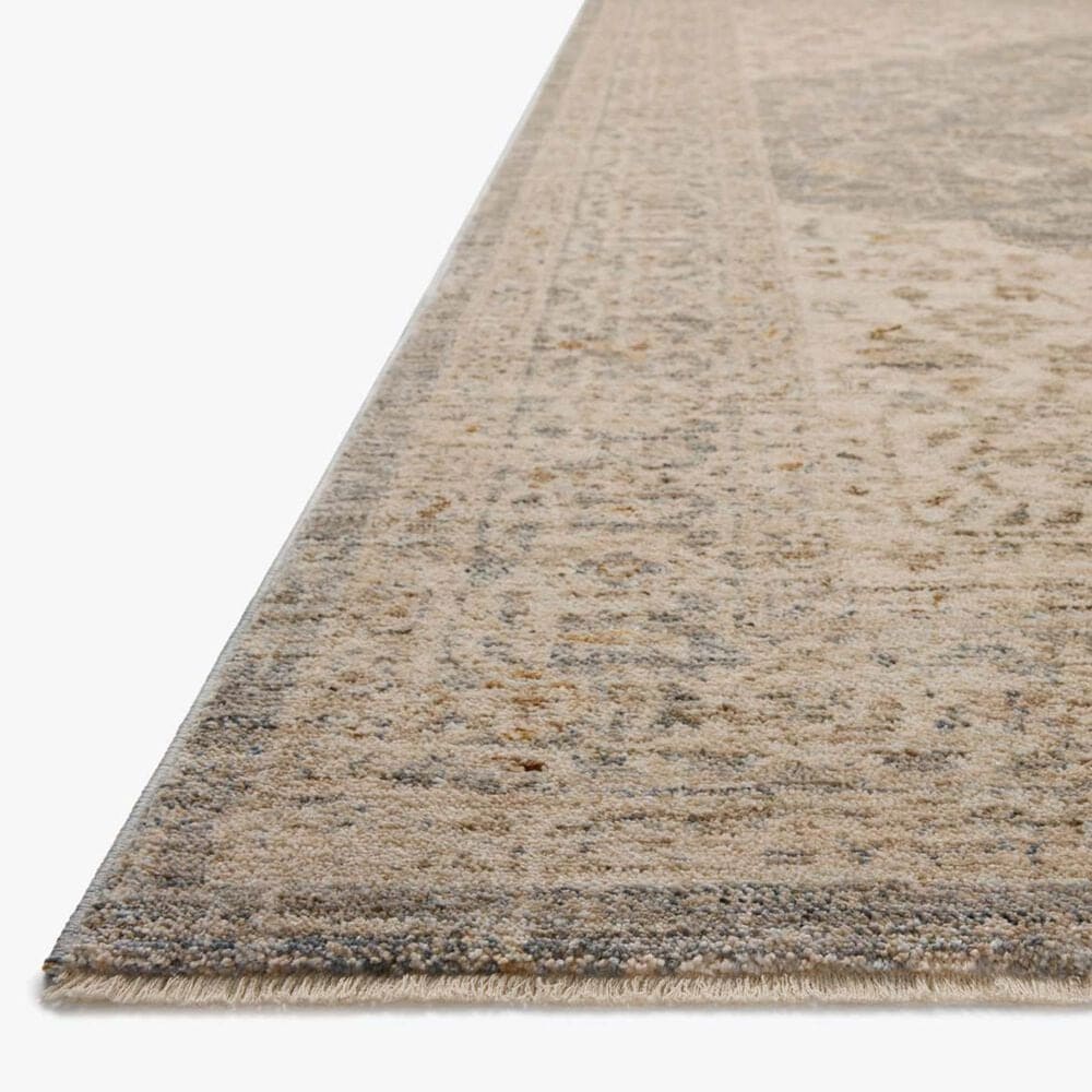 Magnolia Home Junie 5&#39;3&quot; x 7&#39;6&quot; Denim and Natural Area Rug, , large