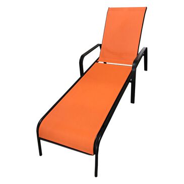 Redline Creation Inc. Oversized Lounge Chair in Orange, , large